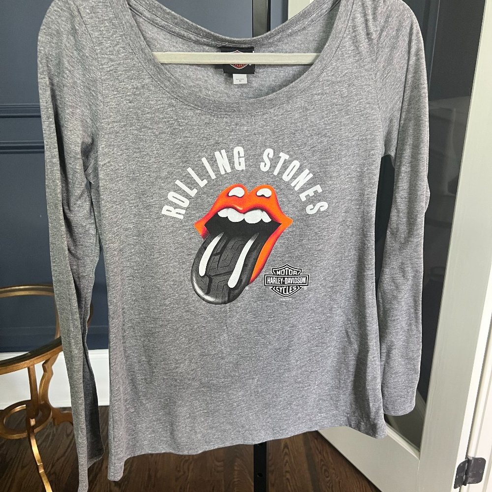 Harley Davidson Rolling Stones T Shirt